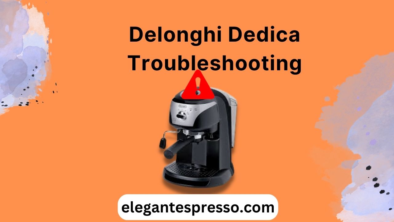 Delonghi coffee machine clearance troubleshoot